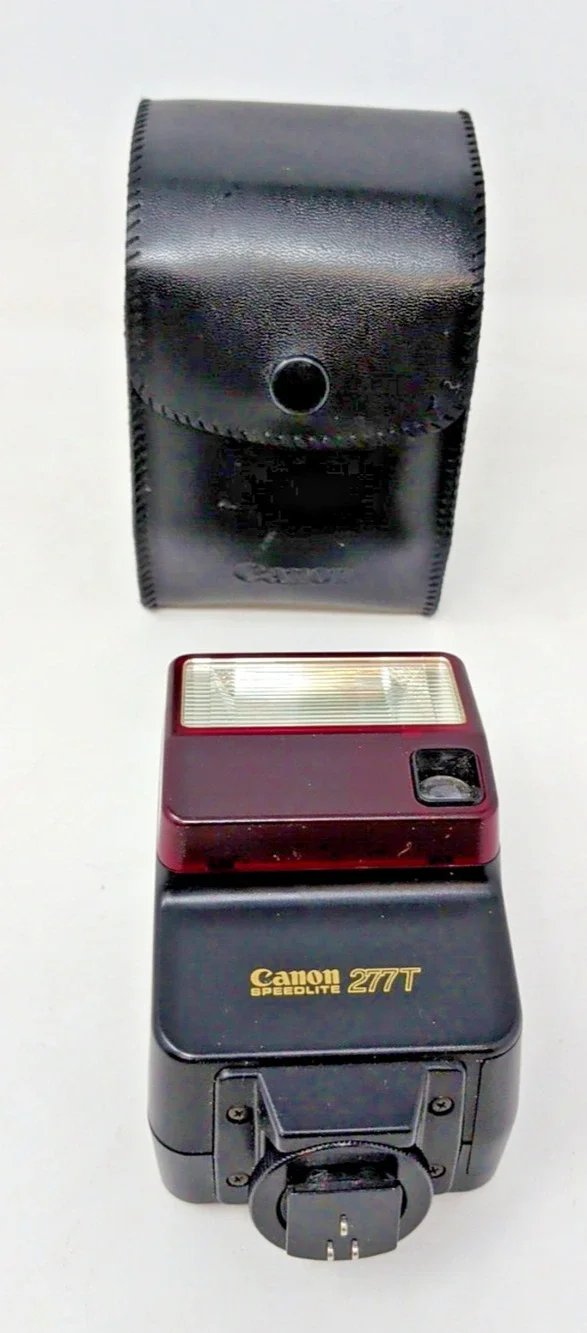 Canon Speedlite 277T Shoe Mount Flash w/ Case fast shipping